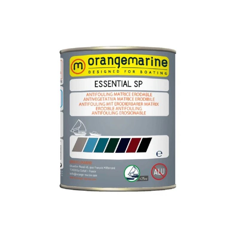 ANTIFOULING MATRICE ÉRODABLE ORANGEMARINE ESSENTIAL 0,75L - ROUGE 3 ANTIFOULING MATRICE ÉRODABLE ORANGEMARINE ESSENTIAL 0,75L - ROUGE
