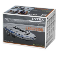 BATEAU GONFLABLE INTEX EXCURSION 5 + 2 AVIRONS + GONFLEUR -Nautica Aventure bateau gonflable intex excursion 5 2 avirons gonfleur 4