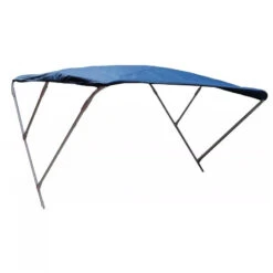 Bimini Alu Brossé 3 Arceaux - Bleu - ORANGEMARINE 185 (largeur) X 110 (hauteur) X 180 (longueur) Cm -Nautica Aventure bimini alu brosse 3 arceaux bleu orangemarine 185 largeur x 110 hauteur x 180 longueur cm 3