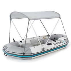 BIMINI CANOPY POUR BATEAU INTEX 68600 -Nautica Aventure bimini canopy pour bateau intex 68600 1