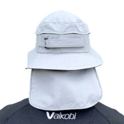 Chapeau Surf Performance Gris Clair VAIKOBI -Nautica Aventure chapeau surf performance gris clair vaikobi 4
