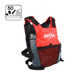 GILET DE FLOTTAISON ROTOMOD JADE KAYAK ROUGE -Nautica Aventure gilet de flottaison rotomod jade kayak rouge 1