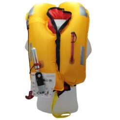 GILET DE SAUVETAGE GONFLABLE AUTOMATIQUE ORANGE MARINE 170N ESSSENTIAL ROUGE 10 GILET DE SAUVETAGE GONFLABLE AUTOMATIQUE ORANGE MARINE 170N ESSSENTIAL ROUGE -Nautica Aventure gilet de sauvetage gonflable automatique orange marine 170n esssential rouge 3