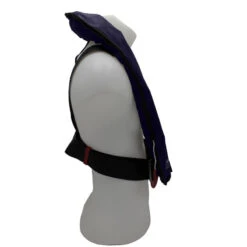 GILET DE SAUVETAGE GONFLABLE MANUEL ORANGE MARINE 170N AVEC HARNAIS ESSENTIAL NAVY -Nautica Aventure gilet de sauvetage gonflable manuel orange marine 170n avec harnais essential navy 6