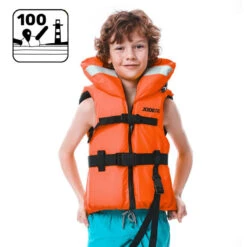 GILET DE SAUVETAGE JOBE COMFORT BOATING VEST ENFANT ORANGE -Nautica Aventure gilet de sauvetage jobe comfort boating vest enfant orange 1