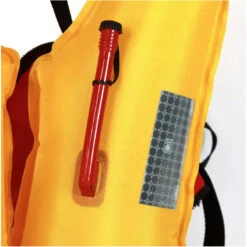 Gilet Gonflable ESSENTIAL ZIP Automatique Avec Harnais 170 N - Rouge -Nautica Aventure gilet gonflable essential zip automatique avec harnais 170 n rouge 2