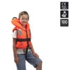 GILET PLASTIMO TYPHON ORANGE JUNIOR -Nautica Aventure gilet plastimo typhon orange junior