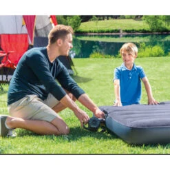 GONFLEUR ELECTRIQUE RECHARGEABLE 12 ET 230 VOLTS INTEX -Nautica Aventure gonfleur electrique rechargeable 12 et 230 volts intex 4