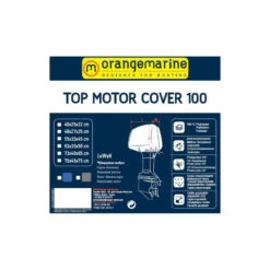 HOUSSE CAPOT MOTEUR BATEAU BLEU ORANGEMARINE 75 X 45 X 75 Cm ( 115 à 225 CV) - BLEU -Nautica Aventure housse capot moteur bateau bleu orangemarine 75 x 45 x 75 cm 115 a 225 cv bleu 2