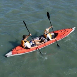 KAYAK GONFLABLE ADVANCED ELEMENTS FRAME CONVERTIBLE ROUGE -Nautica Aventure kayak gonflable advanced elements frame convertible rouge 6