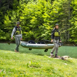 KAYAK GONFLABLE AQUA MARINA CALIBER PECHE -Nautica Aventure kayak gonflable aqua marina caliber peche 10