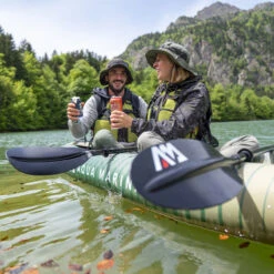 KAYAK GONFLABLE AQUA MARINA CALIBER PECHE -Nautica Aventure kayak gonflable aqua marina caliber peche 11