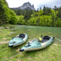 KAYAK GONFLABLE AQUA MARINA CALIBER PECHE -Nautica Aventure kayak gonflable aqua marina caliber peche 4