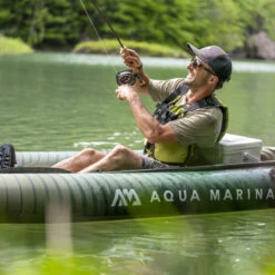 KAYAK GONFLABLE AQUA MARINA CALIBER PECHE -Nautica Aventure kayak gonflable aqua marina caliber peche 8