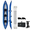 KAYAK GONFLABLE AQUA MARINA PURE AIR PLANCHER HP 3 PLACES -Nautica Aventure kayak gonflable aqua marina pure air plancher hp 3 places