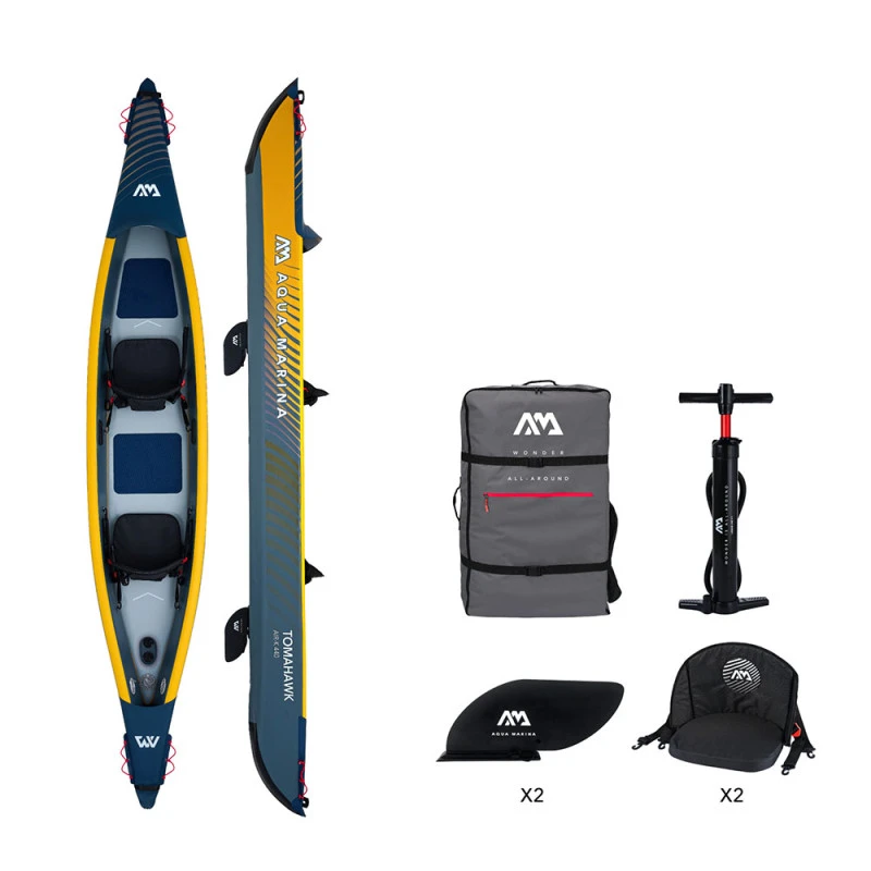 KAYAK GONFLABLE AQUA MARINA TOMAHAWK AIR-K 2P 2023 4 KAYAK GONFLABLE AQUA MARINA TOMAHAWK AIR-K 2P 2023 – Image 2