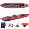 KAYAK GUMOTEX SOLAR ROUGE 2 PLACES MODELE 2022 -Nautica Aventure kayak gumotex solar rouge 2 places