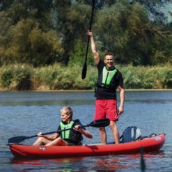 KAYAK GUMOTEX THAYA 2 PLACES CONVERTIBLE ROUGE -Nautica Aventure kayak gumotex thaya 2 places convertible rouge 7