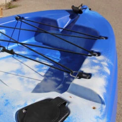 KAYAK MARGOUILLET SIT ON TOP 1 PLACE ANGLER BLEU ET BLANC 26 KAYAK MARGOUILLET SIT ON TOP 1 PLACE ANGLER BLEU ET BLANC -Nautica Aventure kayak margouillet sit on top 1 place angler bleu et blanc 10