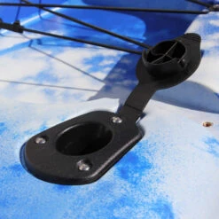 KAYAK MARGOUILLET SIT ON TOP 1 PLACE ANGLER BLEU ET BLANC 18 KAYAK MARGOUILLET SIT ON TOP 1 PLACE ANGLER BLEU ET BLANC -Nautica Aventure kayak margouillet sit on top 1 place angler bleu et blanc 2