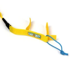 LEASH DE SUP HOWZIT COIL JAUNE/BLEU 9' -Nautica Aventure leash de sup howzit coil jaune bleu 9 1 4