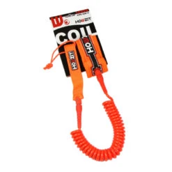 LEASH DE SUP HOWZIT COIL ORANGE -Nautica Aventure leash de sup howzit coil orange 6