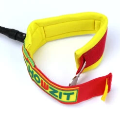LEASH DE SUP HOWZIT COIL RASTA 9' -Nautica Aventure leash de sup howzit coil rasta 9 1 3
