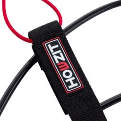 LEASH SURF HOWZIT NOIR DIAMETRE 7MM -Nautica Aventure leash surf howzit noir diametre 7mm 8
