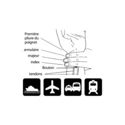 LOT DE BRACELETS ANTI MAL DE MER (X2) - SEABAND 8 LOT DE BRACELETS ANTI MAL DE MER (X2) - SEABAND -Nautica Aventure lot de bracelets anti mal de mer x2 seaband 2