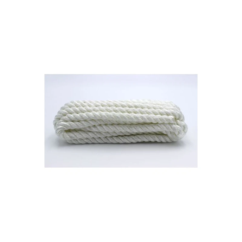 PACK AMARRAGE POLYESTER 3 TORONS BLANC 16mm X 10m 4 PACK AMARRAGE POLYESTER 3 TORONS BLANC 16mm X 10m – Image 2