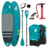 PADDLE FANATIC FLY AIR 9.8 PREMIUM GONFLABLE + PAGAIE CARBONE C35 COMPLET -Nautica Aventure paddle fanatic fly air 98 premium 2022 gonflable pagaie carbone c35 complet