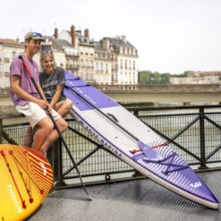 PADDLE GONFLABLE AQUA MARINA CORAL 11.6 TOURING NIGHT FADE 2023 -Nautica Aventure paddle gonflable aqua marina coral 116 touring night fade 2023 6