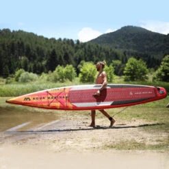 PADDLE GONFLABLE AQUA MARINA RACE 14.0 2023 -Nautica Aventure paddle gonflable aqua marina race 140 2022 4