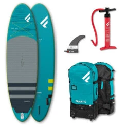 Nautica Aventure -Nautica Aventure paddle gonflable fanatic fly air 98 premium sac pompe 1