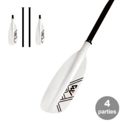 PAGAIE KAYAK AQUAMARINA BEACH ALUMINIUM 4 PARTIES -Nautica Aventure pagaie kayak aquamarina beach aluminium 4 parties 1