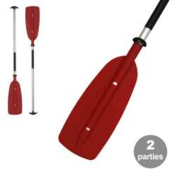 Bravo PAGAIE KAYAK CONVERTIBLE EN 2 AVIRONS DE CANOE SCOPREGA -Nautica Aventure pagaie kayak convertible en 2 avirons de canoe scoprega 1