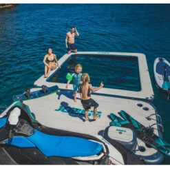 PLATEFORME GONFLABLE JOBE POUR BATEAU -Nautica Aventure plateforme gonflable jobe pour bateau 11