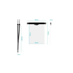 Pochette Etanche Fidlock Maxi Transparant -Nautica Aventure pochette etanche fidlock maxi transparant 2