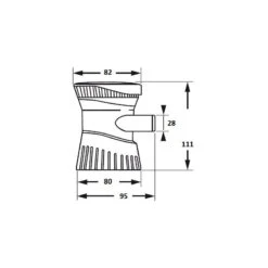 POMPE DE CALE ATTWOOD IMMERGÉE TSUNAMI 12V T800 -Nautica Aventure pompe de cale attwood immergee tsunami 12v t800 3