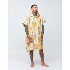 PONCHO AFTER BOTANICAL LINEN -Nautica Aventure poncho after botanical linen 2