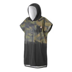 PONCHO AFTER MICROFIBER MILITARY GREEN -Nautica Aventure poncho after microfiber military green 4