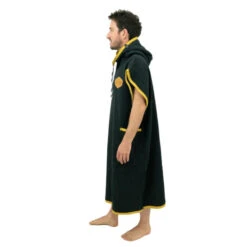 All-In PONCHO ALL IN LIGHT NOIR/JAUNE -Nautica Aventure poncho all in light noir jaune 2