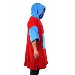 Poncho Howzit Bleu/rouge -Nautica Aventure poncho howzit bleu rouge 5