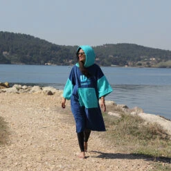 Poncho Howzit Bleu/vert TU -Nautica Aventure poncho howzit bleu vert tu 8