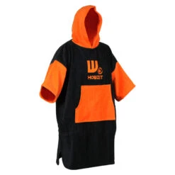 Poncho Howzit Noir/orange -Nautica Aventure poncho howzit noir orange 1