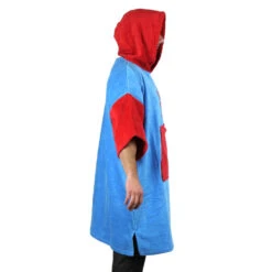 Poncho Howzit Rouge/bleu -Nautica Aventure poncho howzit rouge bleu 5