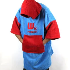 Poncho Howzit Rouge/bleu -Nautica Aventure poncho howzit rouge bleu 9