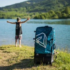 SAC A ROULLETTES AQUA MARINA BLUEBERRY -Nautica Aventure sac a roullettes aqua marina blueberry 3