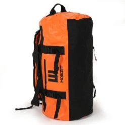Sac De Voyage étanche DUFFEL BAG 90L HOWZIT - ORANGE -Nautica Aventure sac de voyage etanche duffel bag 90l howzit orange black 8