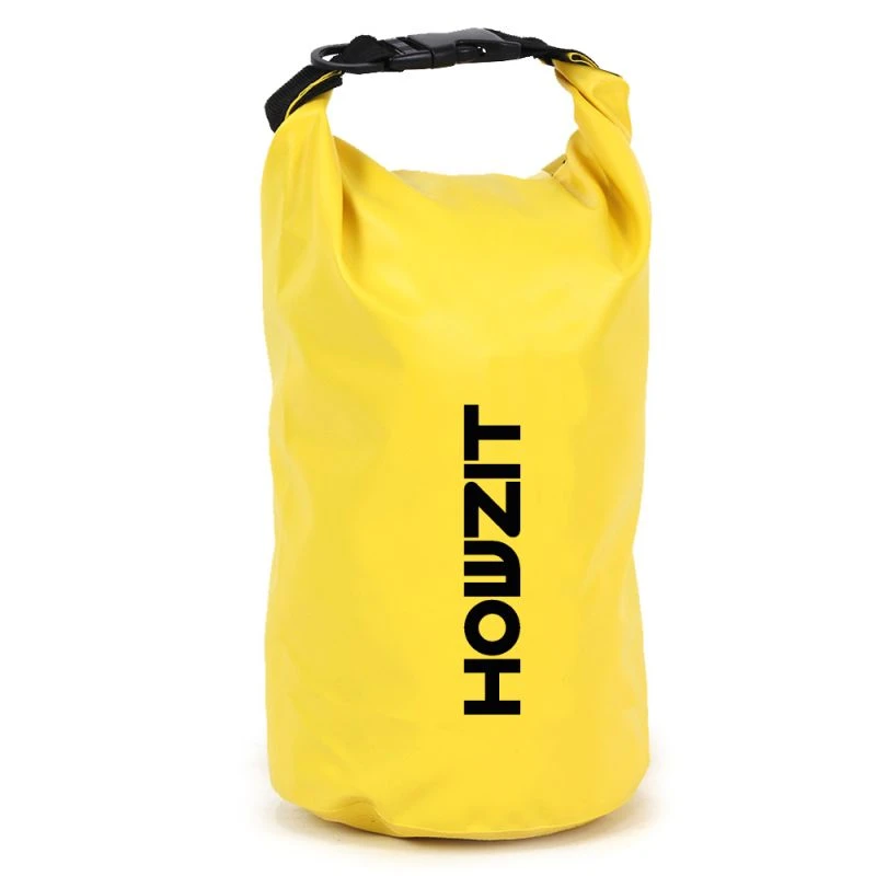 SAC ETANCHE HOWZIT 10L JAUNE 4 SAC ETANCHE HOWZIT 10L JAUNE – Image 2